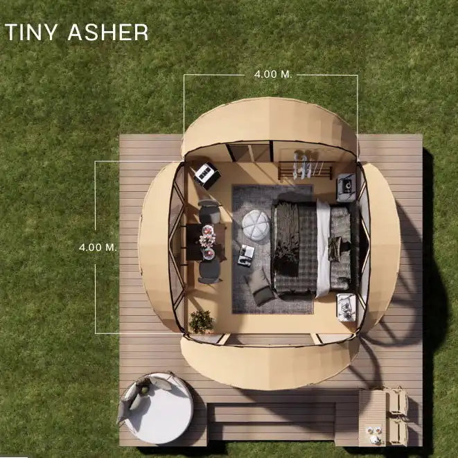 Asher Glamping Tent - Trend Tents