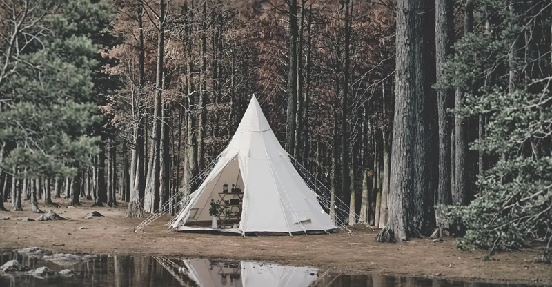 Glamping This Summer? Meet Your New Best Friend: The Tipi Tent - Trend Tents