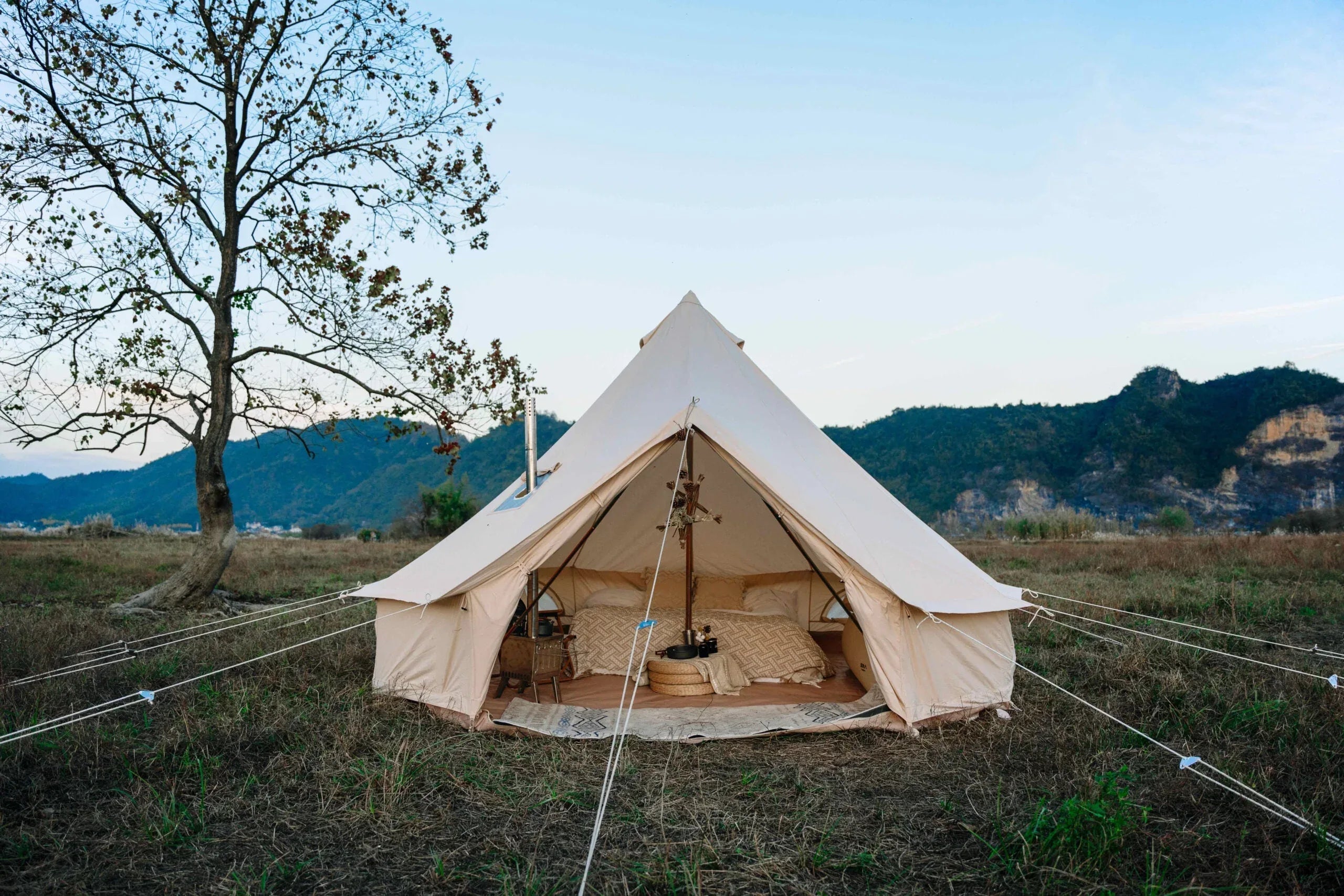 Bell Tent Glamping Tents - Trend Tents