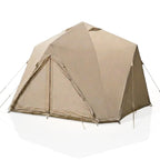The Air Quatro Luxury Inflatable Glamping Tent from Trend Tents great alternative to landys glamping tents. Best Glamping Tent for 3+ people