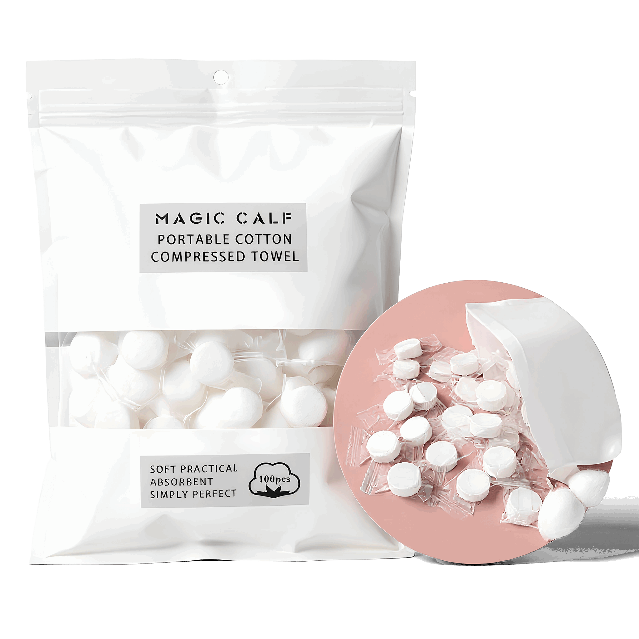 Compressed Towels 100 Pack