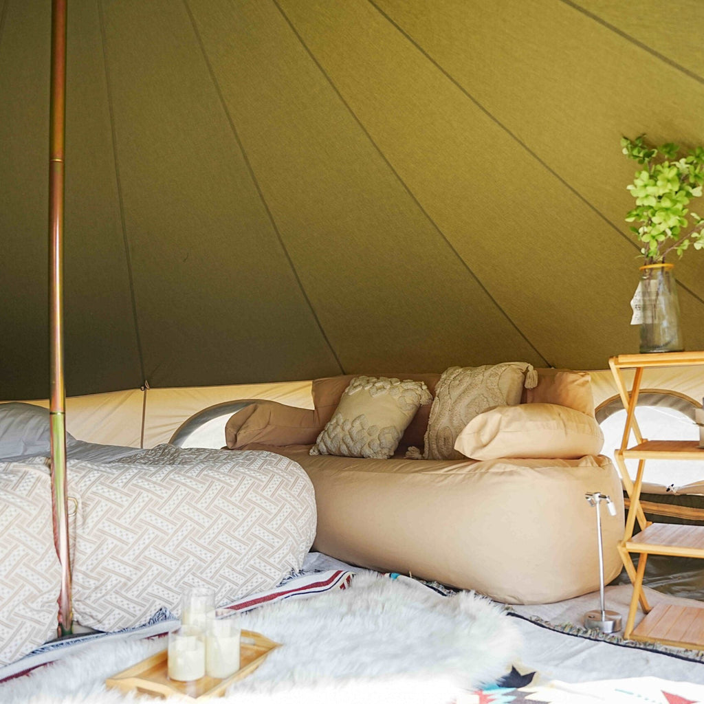 Evergreen Echo Canvas Bell Tent - Trend Tents