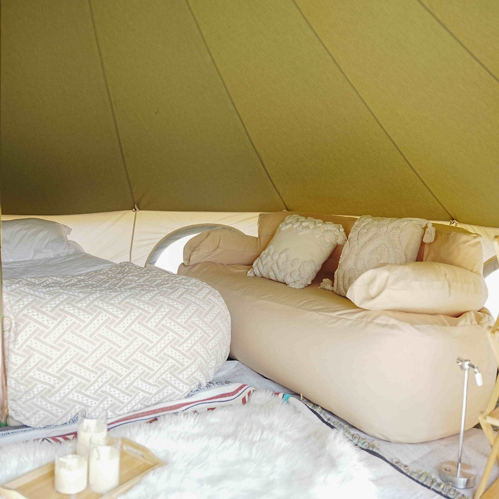 Evergreen Echo Canvas Bell Tent - Trend Tents