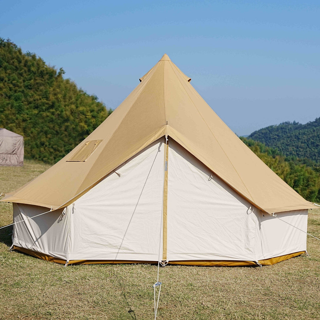 Sierra Glow Canvas Bell Tent - Trend Tents