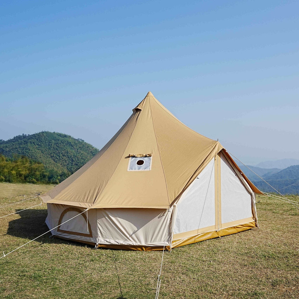 Sierra Glow Canvas Bell Tent - Trend Tents