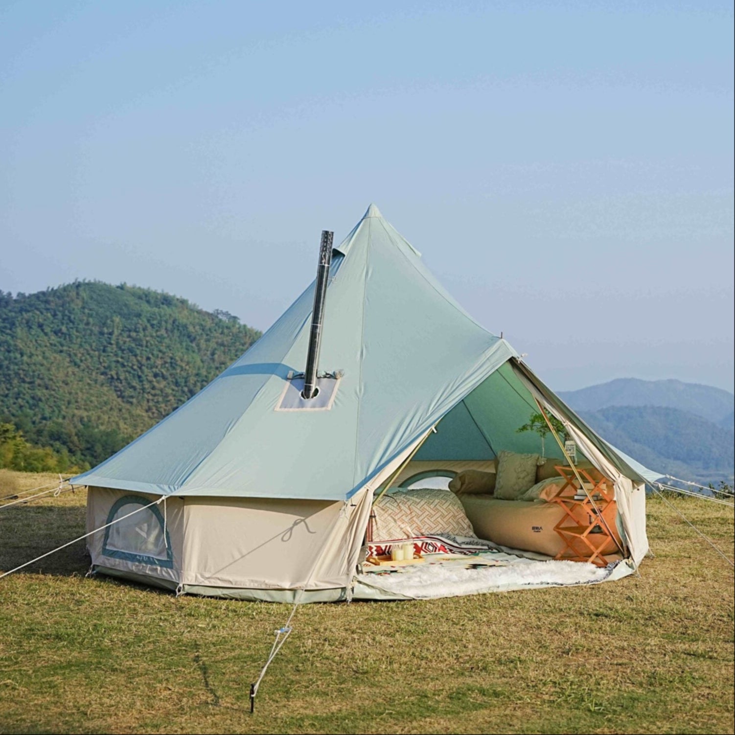 Mossvale Canvas Bell Tent - Trend Tents