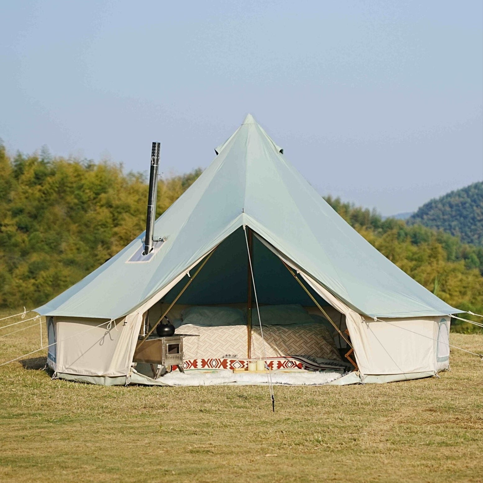 Mossvale Canvas Bell Tent - Trend Tents