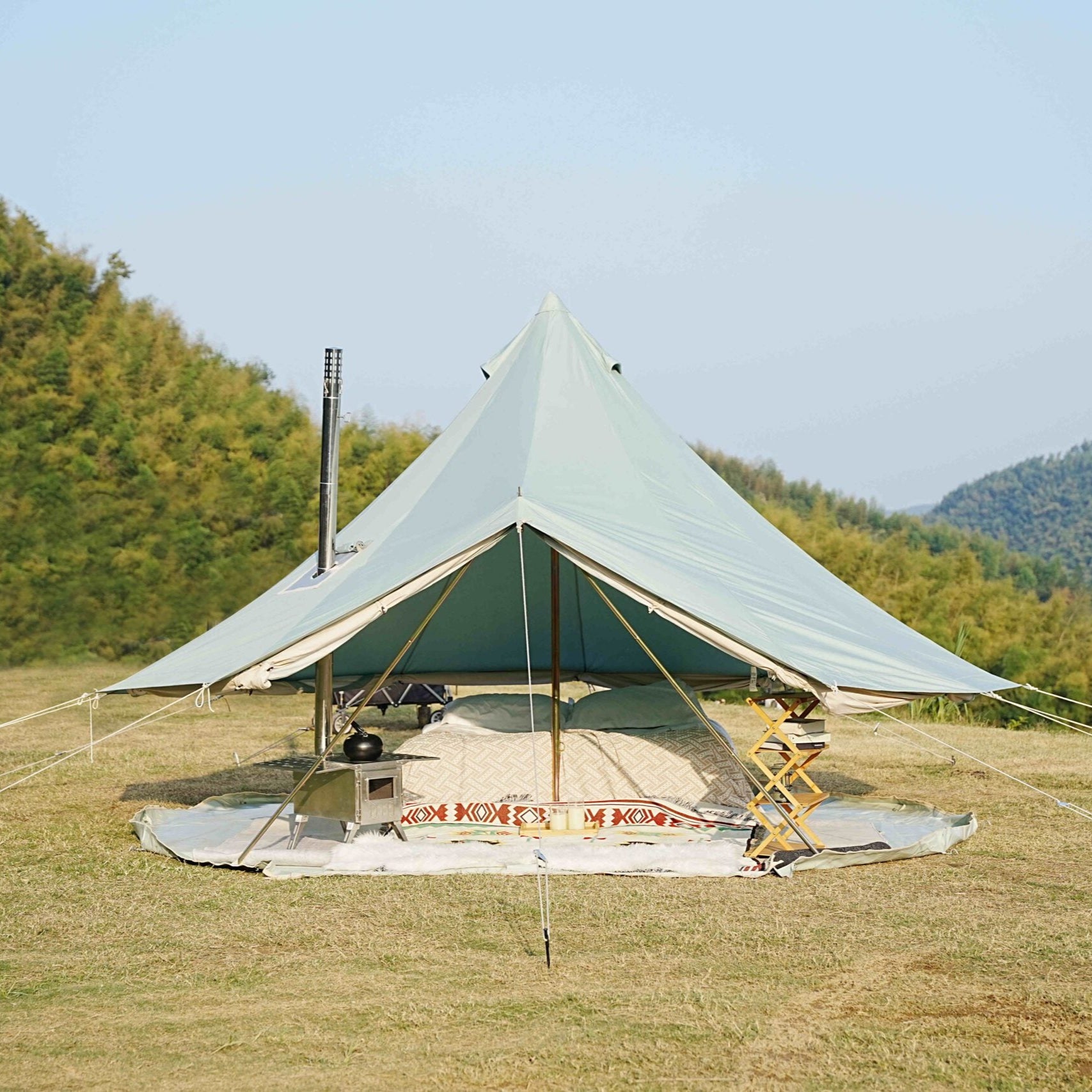 Mossvale Canvas Bell Tent - Trend Tents