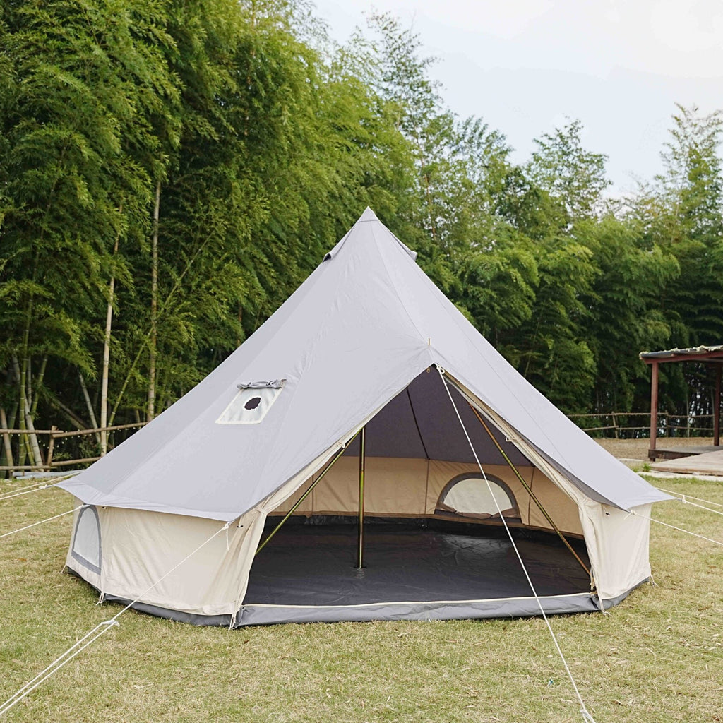 Silverstone Haven Canvas Bell Tent - Trend Tents