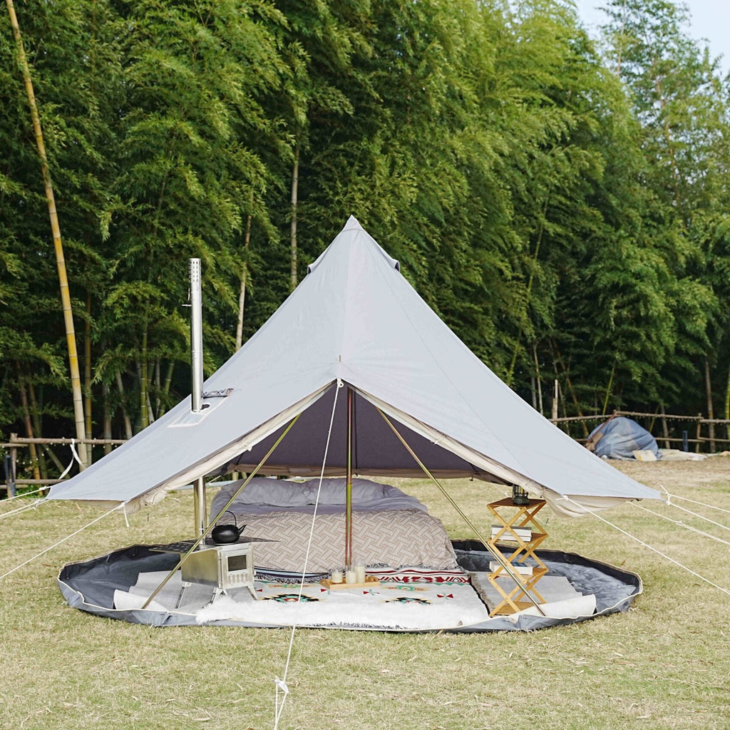 Silverstone Haven Canvas Bell Tent - Trend Tents