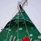 Christmas Festive Teepee Play Tent – Reindeer Print - Trend Tents