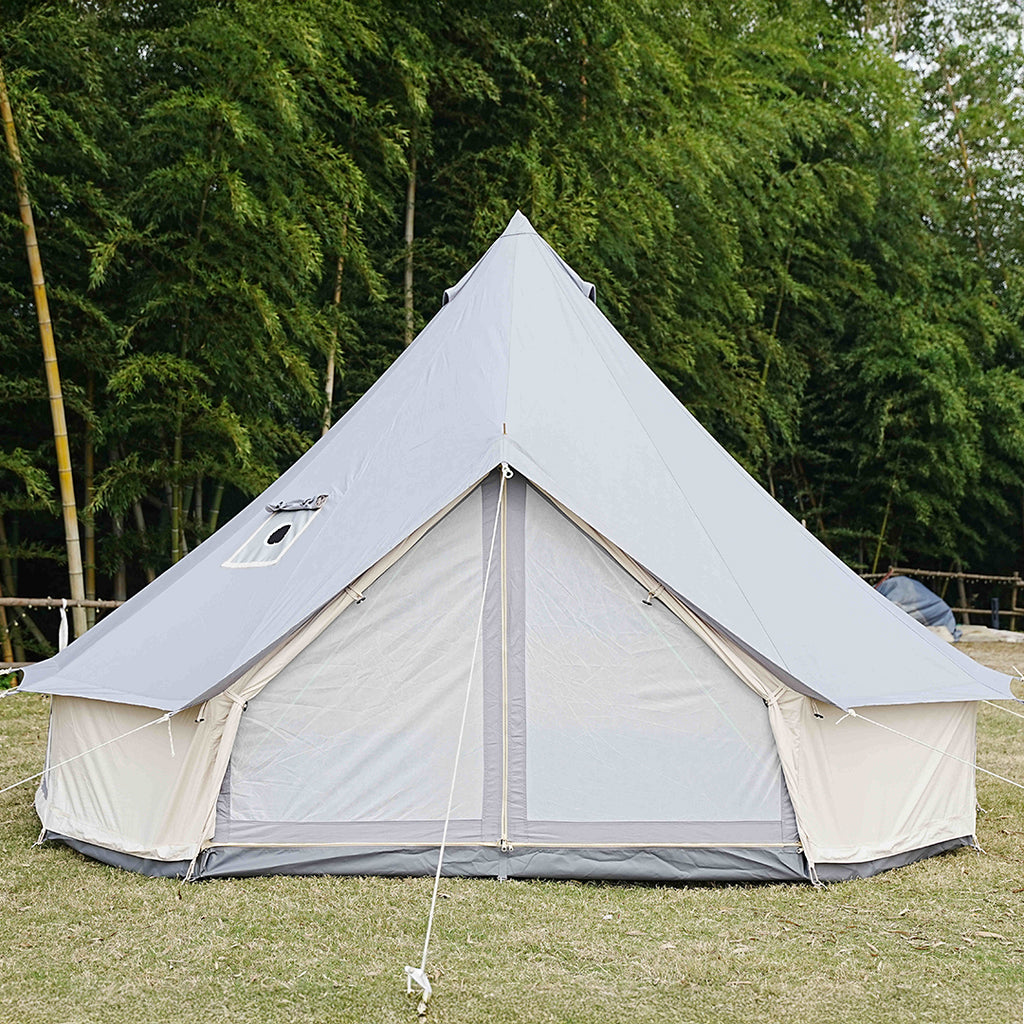 Silverstone Haven Canvas Bell Tent - Trend Tents