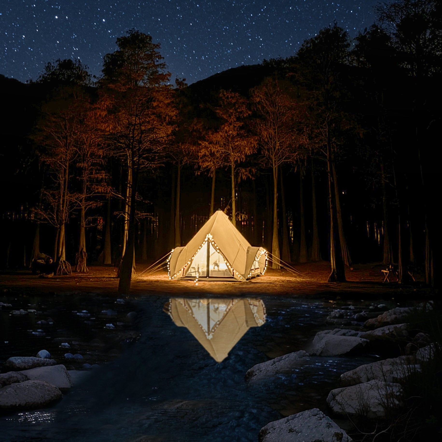 Brisa Luxury Canvas Tent - Trend Tents