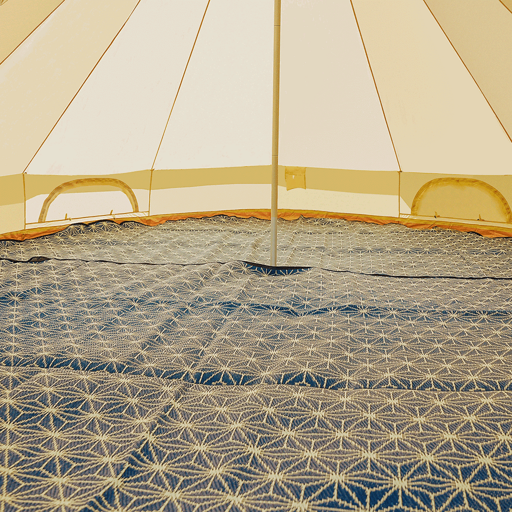 Trend Tents Half Moon Bell Tent Floor Mat and best carpet