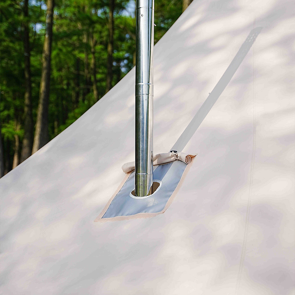 Trend Tents Monochrome Canvas Bell Glamping Tent