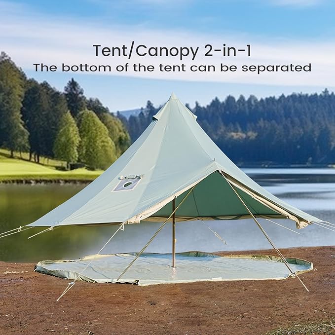 Mossvale Canvas Bell Tent - Trend Tents