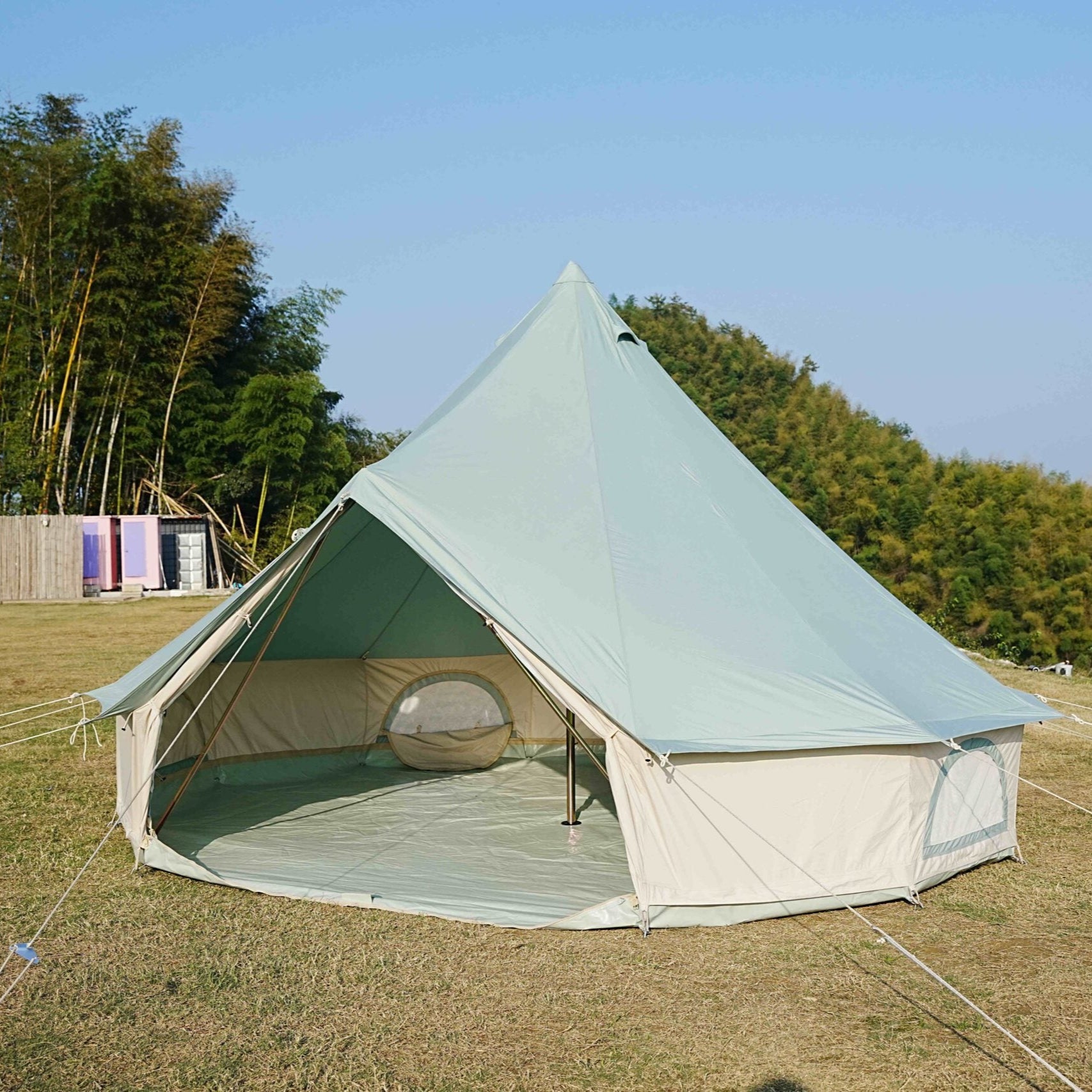 Mossvale Canvas Bell Tent - Trend Tents