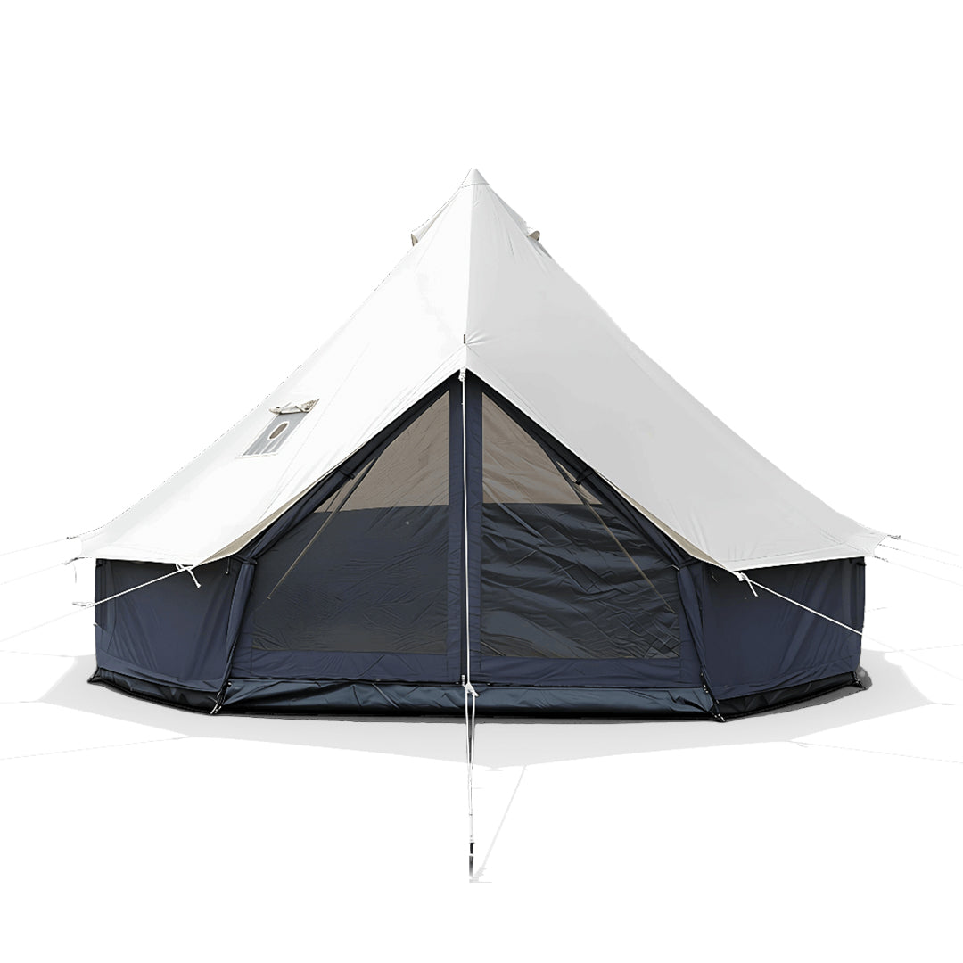 The Standard Bell Tent from Trend Tents great alternative to landys glamping tents. Best Glamping Tent for 2+ people