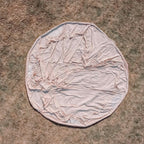 The Sahara Premium Bell Tent Laying Flat Before Set Up