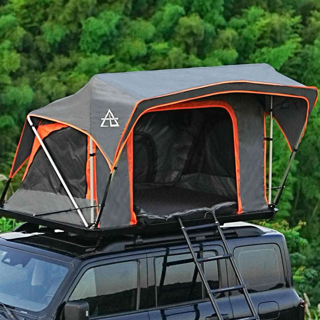 auto roof top tent Trend Tents SoftShell Rooftop Tent