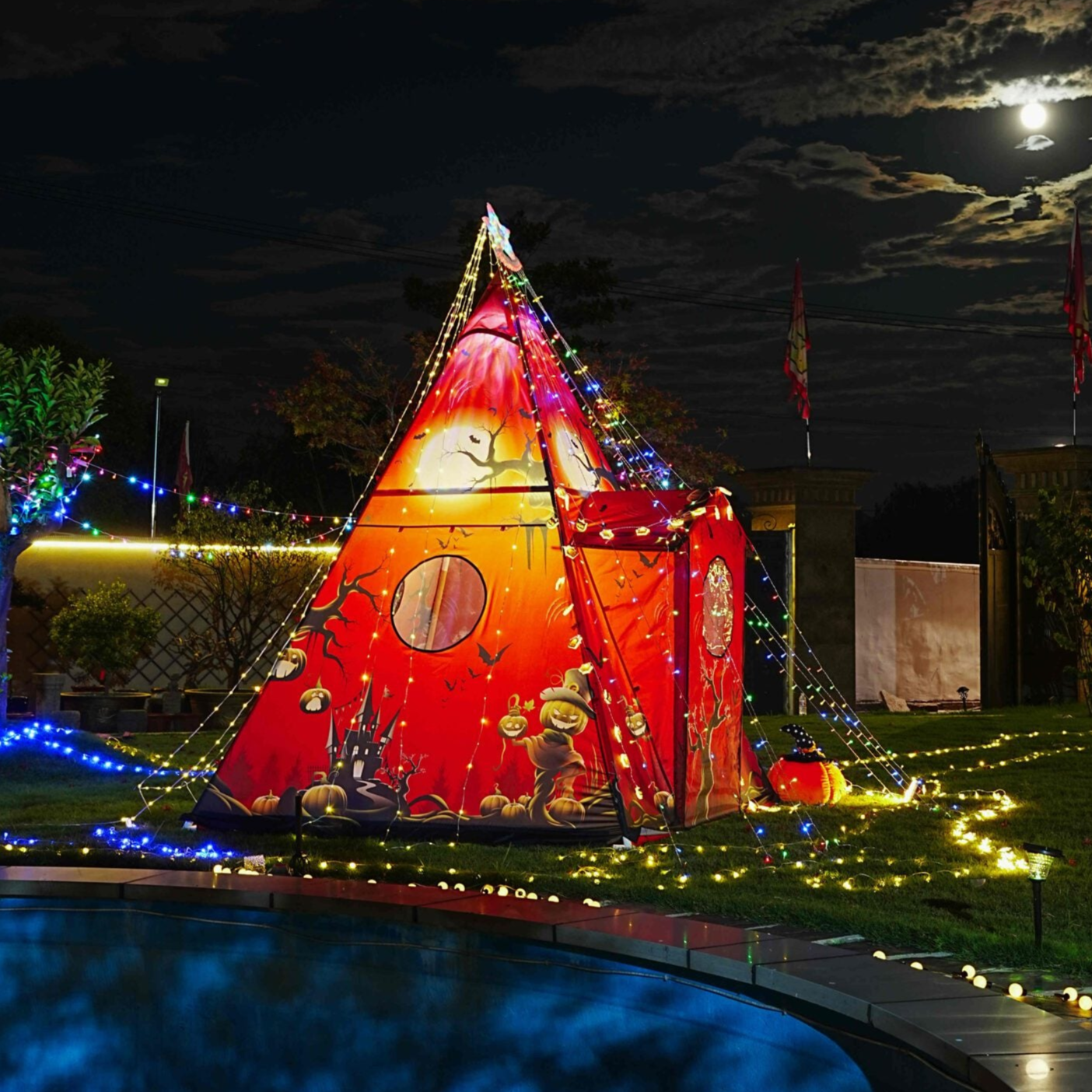 Scarecrow Hideaway Tipi Tent - Trend Tents
