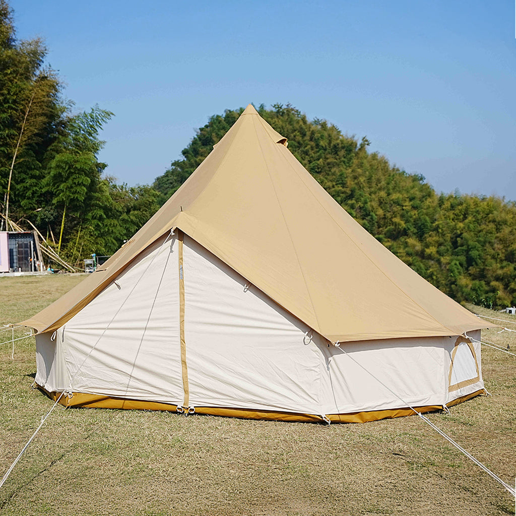 Sierra Glow Canvas Bell Tent - Trend Tents