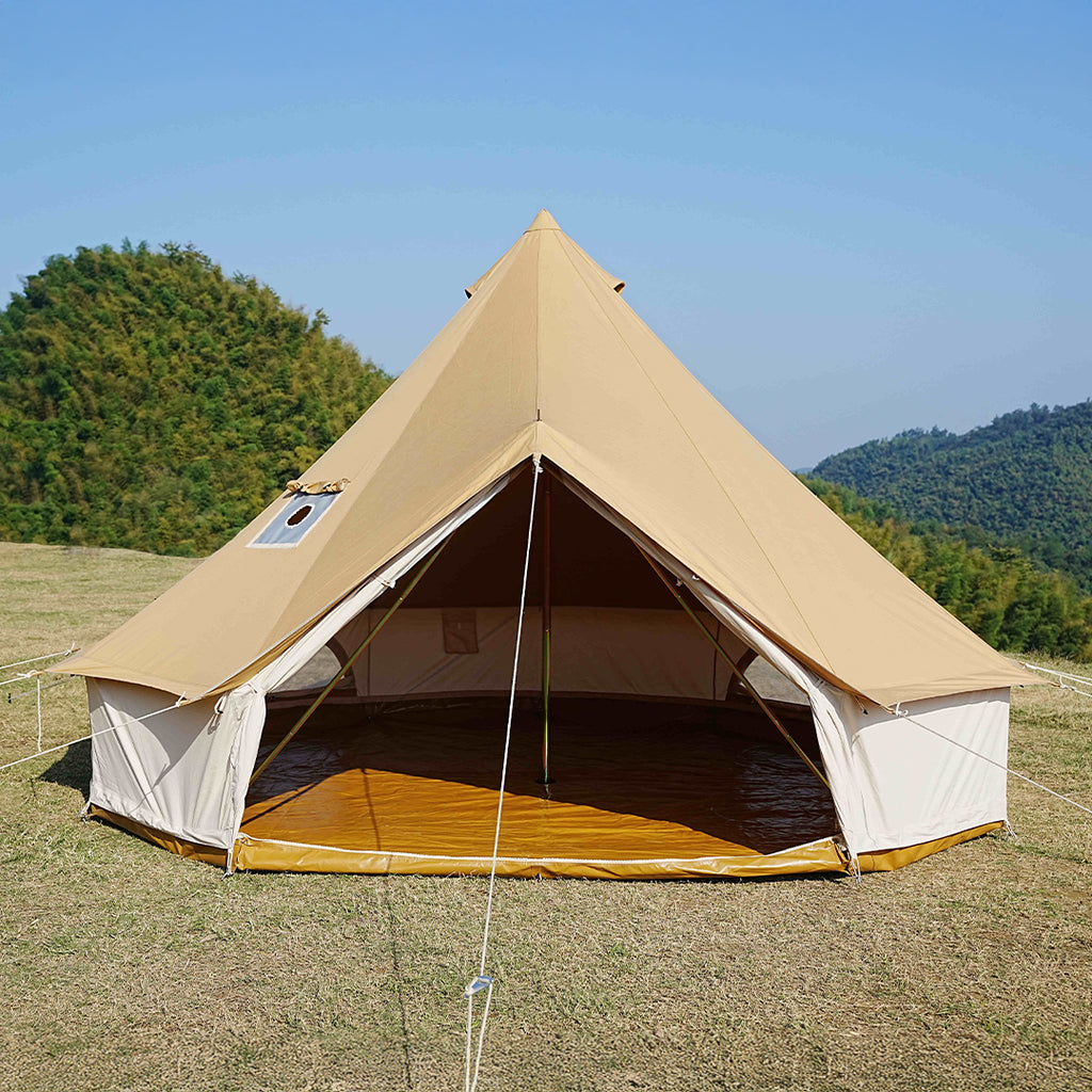Sierra Glow Canvas Bell Tent - Trend Tents
