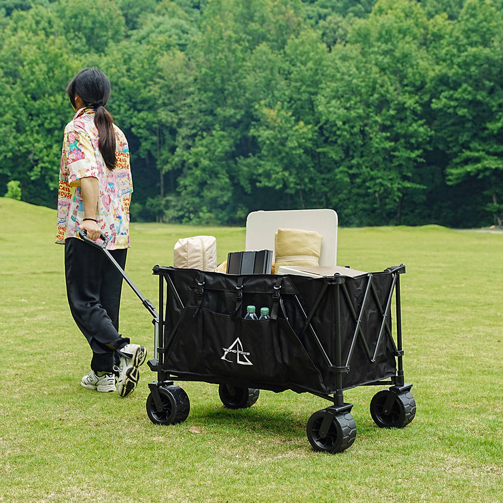 Trend Tents Best Heavy Duty Foldable Portable Camping Wagon with wheel locks