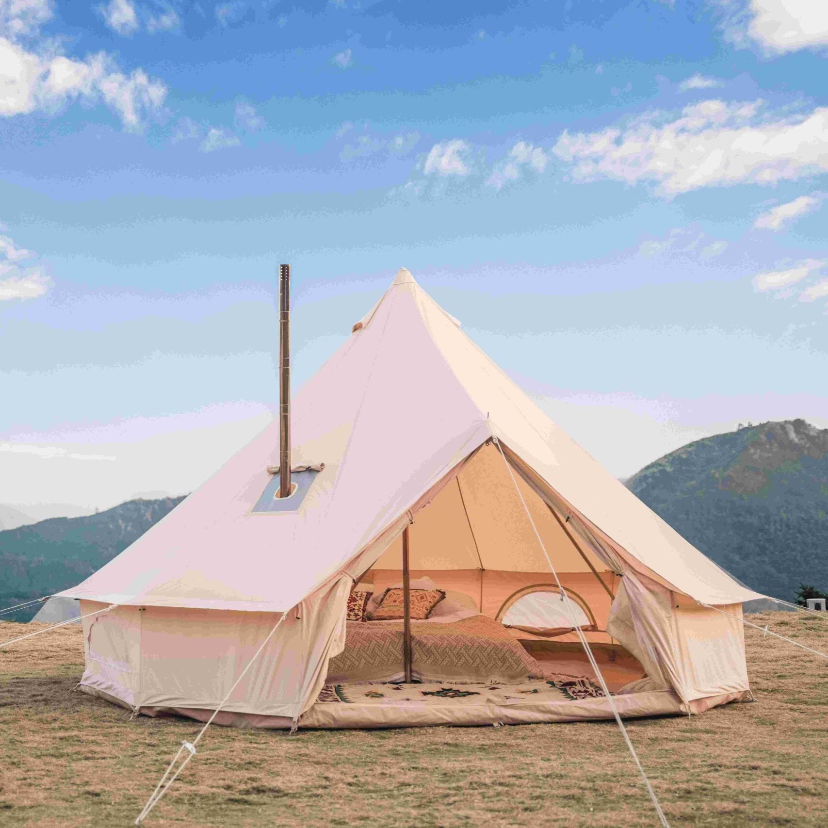 Sahara Canvas Bell Tent - Trend Tents