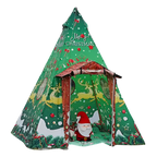 Festive Reindeer Kids Tipi