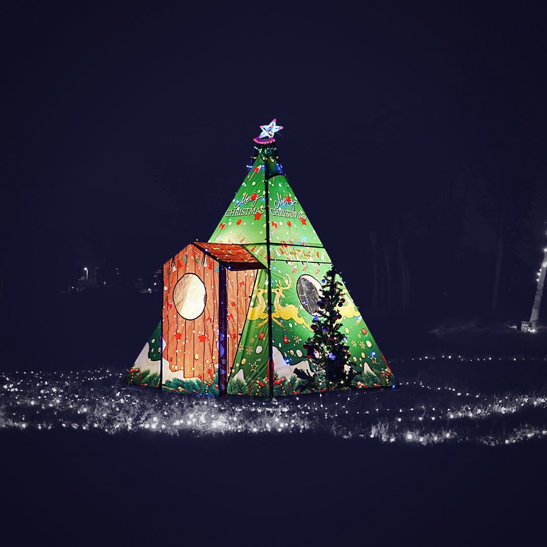Festive Reindeer Kids Tipi