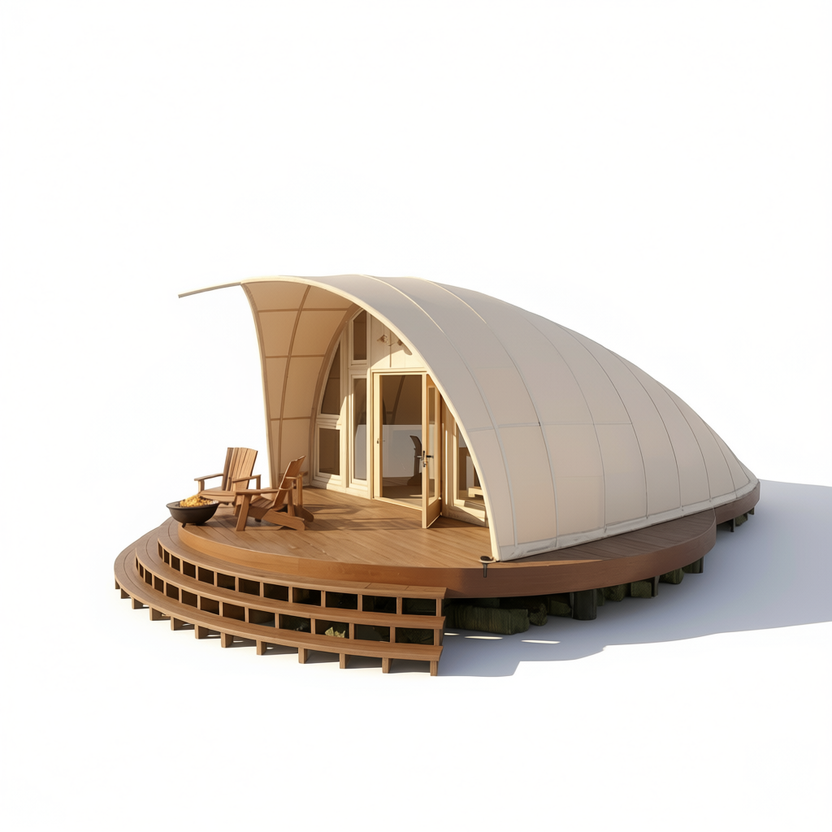 Shell Hotel Tent