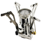Trend Tents Best Portable fold up camping cook set with ignition stove