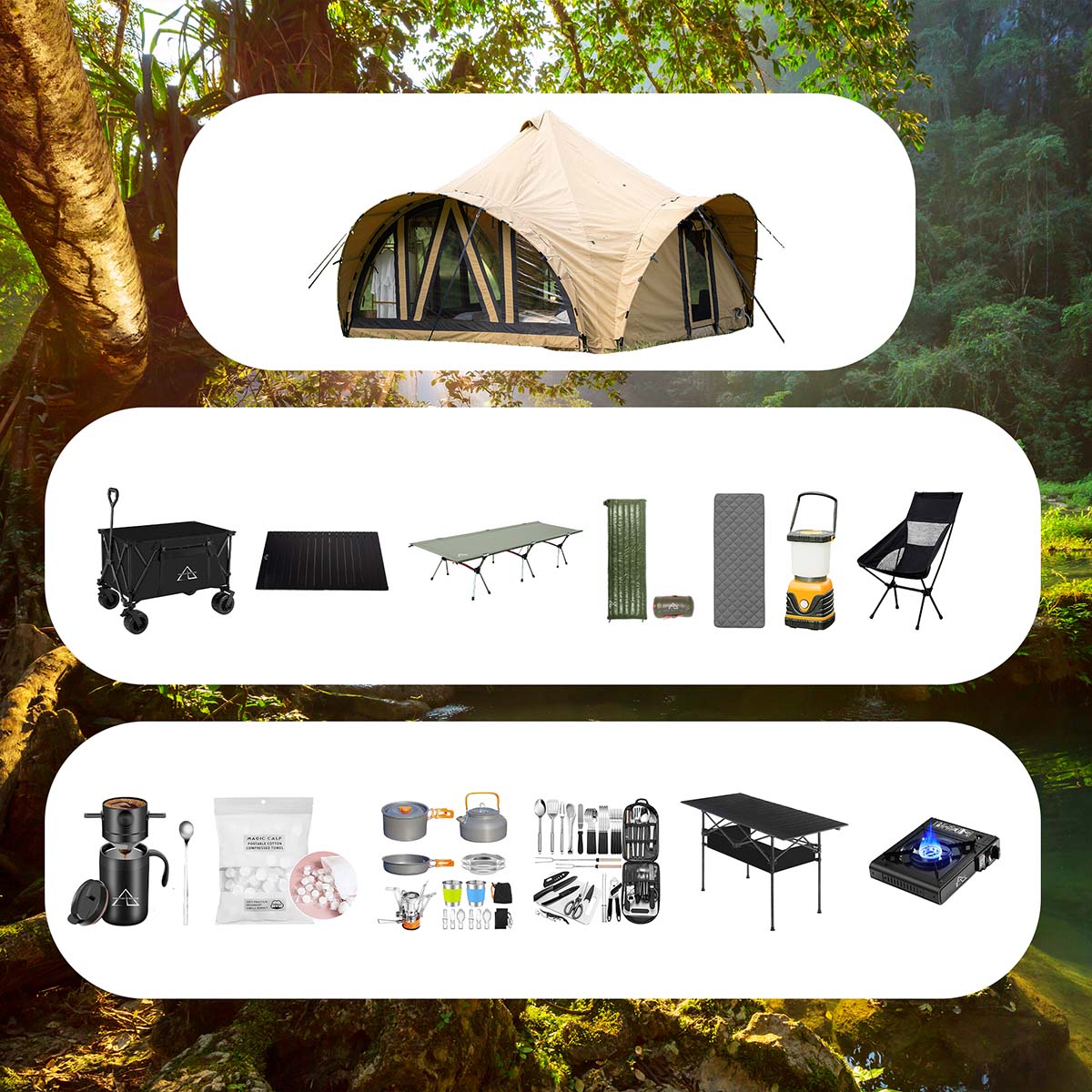 Asher Luxe Camping Kit