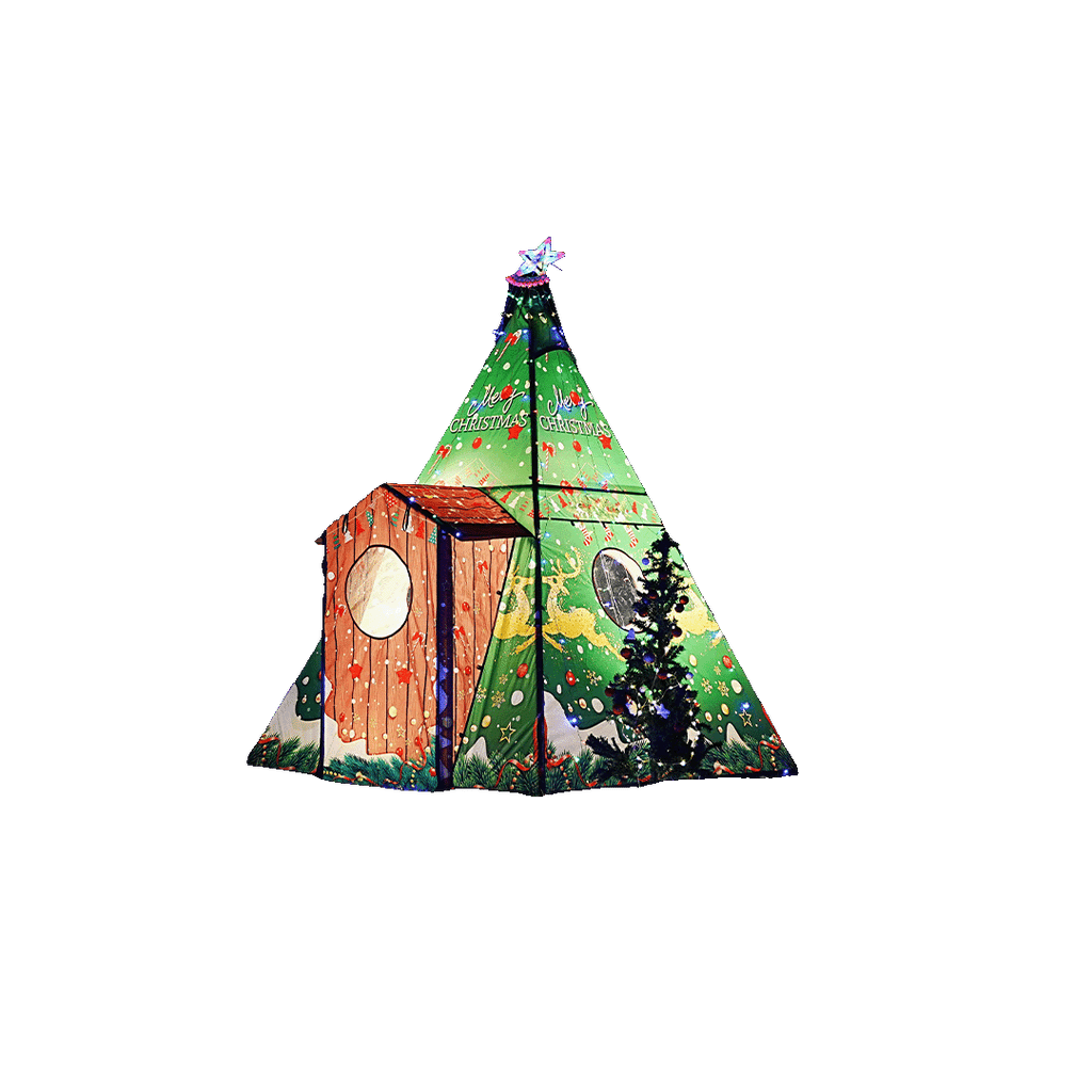 Festive Reindeer Kids Tipi
