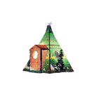 Festive Reindeer Kids Tipi