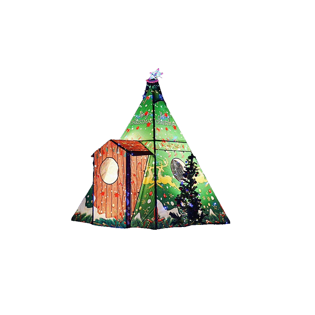 Festive Reindeer Kids Tipi