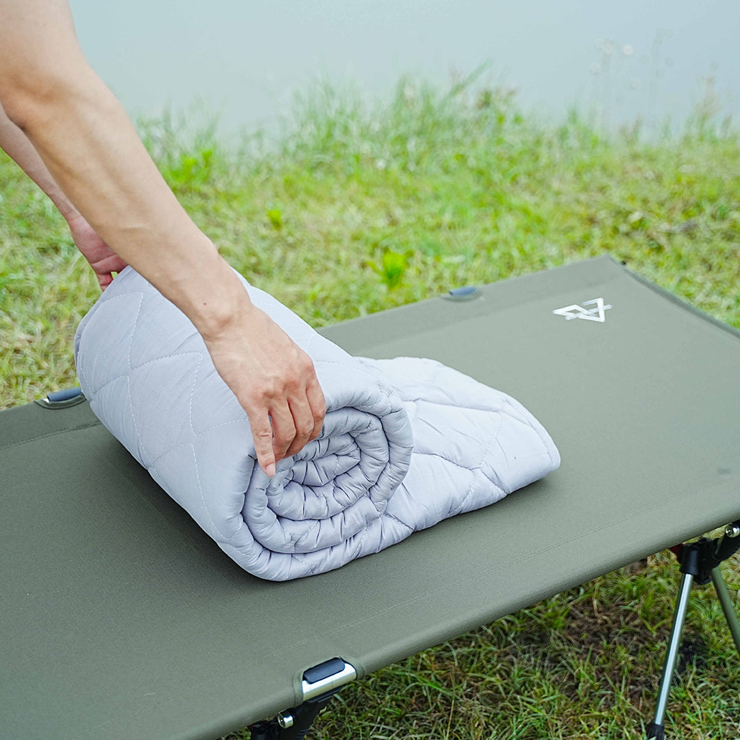 Trend Tents Best Camping Rollout Plush Mattress Bedding with Carry Case