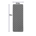 Trend Tents Best Camping Rollout Plush Mattress Bedding with Carry Case