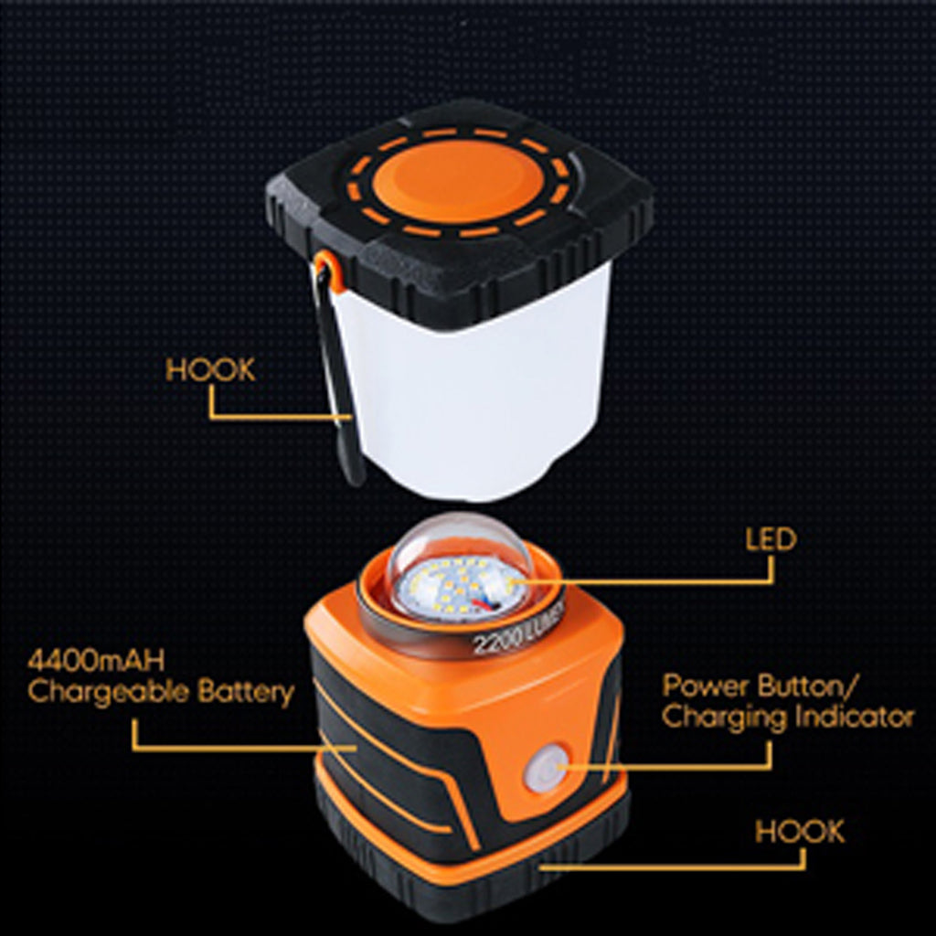 Trend Tents Portable Hanging LED Lantern Flashlight