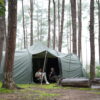 Army Green Tunnel Tent